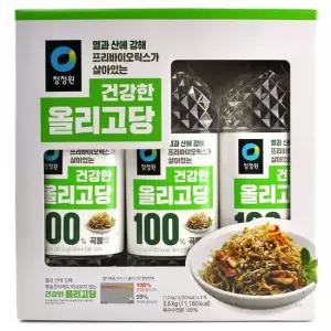 코스트코 청정원 곡물로만 100 올리고당 1.2kg x 3개입