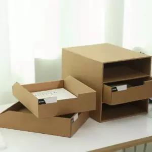 [문구/오피스] 사무실서류수납함 사무실 업무 서랍형 문서 3단파일함