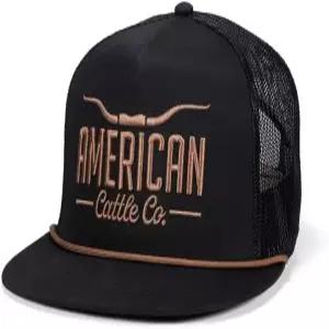 아메리칸 카우트 주식회사 롱혼 조절식 스냅백 웨스턴 모자