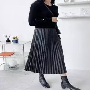 [옷은날개] 롱주름스커트 여성맥시플리츠