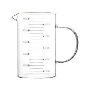 커피 조리도구 그레이트 계량컵 식기세척기 유리 전자레인지 쉬운 가능 읽기 눈금