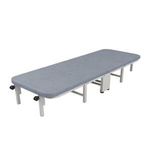 접이식침대 간이 원룸 미니 목보호대 휴대용 더블 다용도 은회색 모델 간의 1인용간이침대