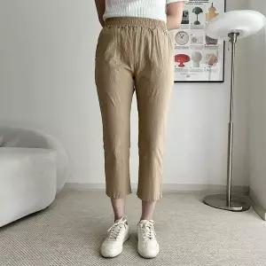 [하프클럽/] 솔슬림스판8부배기팬츠 LOS088M603 빅사이즈