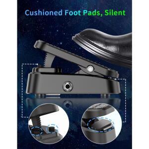 VP-1 페달 볼륨/익스프레션 2-in-1 전원 공급 장치  쿠션형 피트 소음 랙의 정확한 직접 제어