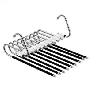 [JED] 브라자 바지정리 바지 바지걸이 9구 스텐