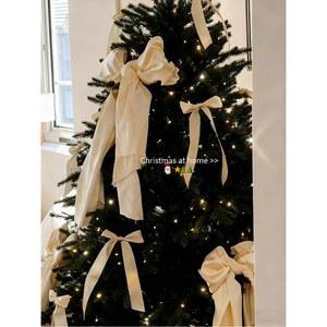 드레이프 왕리본 오너먼트 트리소품 diy