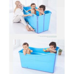 간이욕조 이동식 반신욕기 사우나 목욕통 접이식 1인