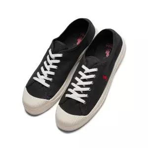 폴로 에센스 100 캔버스 캡 토 스니커즈 블랙 FB863089