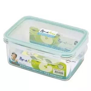 밀폐용기 680ml 트라이탄 냉장고 찬통 직사각 반찬통 유리반찬통