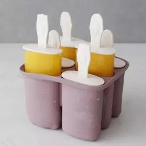아이스크림틀 실리콘 아이스바 몰드 얼음바 만들기 용기