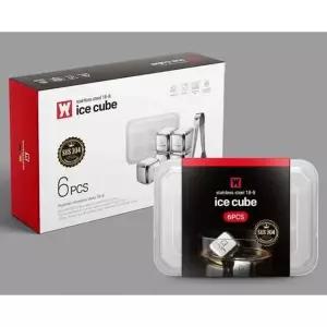 얼음집게 아이스큐브 세트 8구 케이스 포함 스테인리스 얼음틀