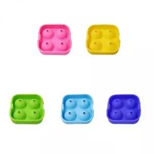 얼음틀 4구 동그란 아이스 트레이 냉장고 얼음통