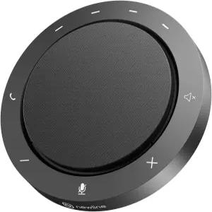 N 뉴라인 컨퍼런스 스피커 및 마이크 360 음성 픽업 선명한 사운드를 제공하는 듀얼 AI 10-14시간 통화