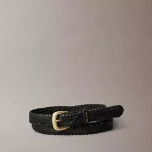 [백화점 정품] 캘빈클라인 진 여성 클래식 버클 브레이디드 로고 벨트 25mm 4F7087G-YIQ