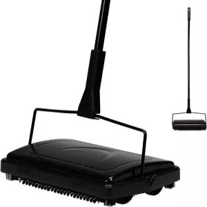 홈 오피스용 요카다 카펫 청소기 저 러그 언더코트 애완동물 털 먼지 스크랩 브러시 블랙으로 종이 작은