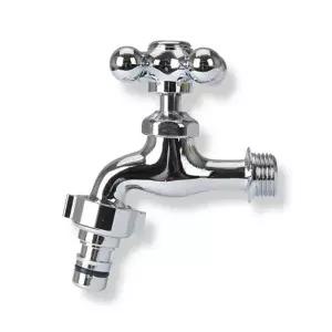 베란다 수도꼭지 커플링 십자 가로 수도꼭지 온수용