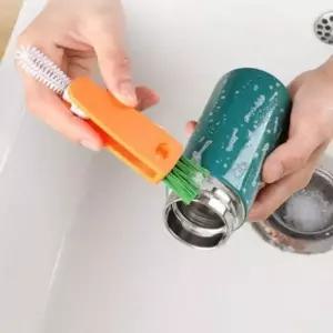밀폐용기 브러쉬 텀블러 세척솔 3in1 세척 틈새 유리반찬통