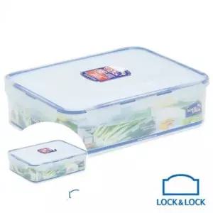 밀폐용기 3.9L 트레이형 냉동실밀폐용기 직사각 냉장고보관용기