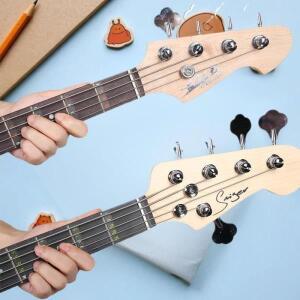 1PC 기타 스케일 프렛 스티커 음표 데칼 프렛보드 코드 마커