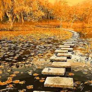 피포페인팅 Q391 가을테마시리즈 diy명화그리기 현관풍수 DIY DIY그리기 개업선물