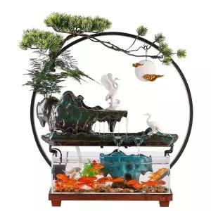 분수대 데스크탑 물소리 힐링 달항아리 미니 집들이 선물