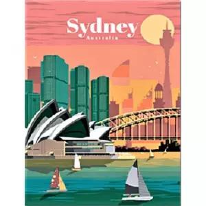 피포페인팅 P4-11 세계명소 시드니 DIY 명화 그림 그리기 개업선물 현관풍수 풍경그림