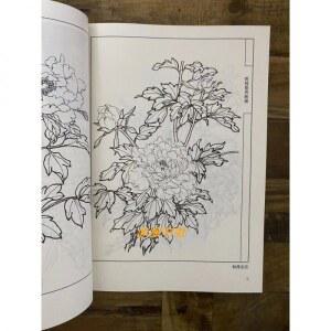 백화첩 궁모란도 화병도 송대 도면 가지와 풍경 원본 백선 파초도 백도 Li 입문 민화도안