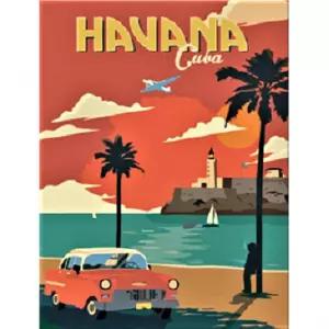 피포페인팅 P4-07 세계명소 하바나 DIY 명화 그림 그리기 DIY그리기 캔버스그리기