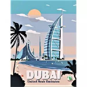 피포페인팅 P4-03 세계명소 두바이 DIY 명화 그림 그리기 유화액자 그림인테리어