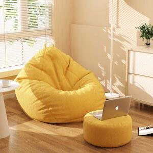 원룸 1인용 좌식 카키 모찌 패브릭 미니 17Color 다리없는