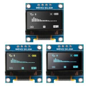 1 10pcs 원래 0 96 인치 oled IIC 직렬 흰색 디스플레이 모듈 Arduino 용 128X64 I2C SSD1306 12864 LCD 스크린 보드