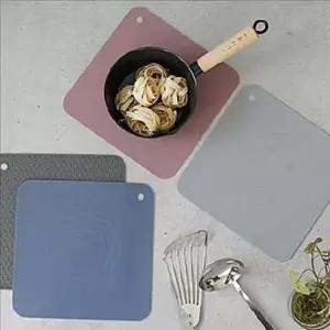 주방 인덕션 보호 매트 스크래치방지 실리콘 냄비 받침 받침대 내열