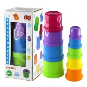 컵쌓기 STACKINGCUPS 컵쌓기놀이 키즈카페 완구 영아 조카 감각발달 아기 위기 신생아