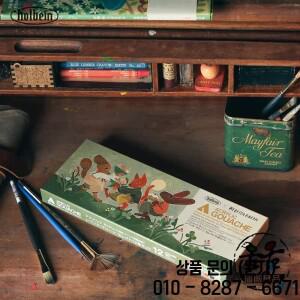 Holbein & Rebecca Green 공동 브랜드 아크릴 구아슈 세트 모든 표면 페인팅 용품 불투명 12 색 20ml