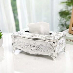 앤틱 화장지 케이스 티슈 화장지보관함 차량용휴지케이스 스튜디오 조랑말 큐빅 대리석