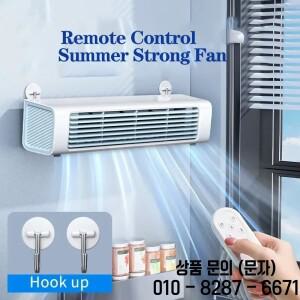 원격 제어가 가능한 Eary 벽걸이 형 팬 여름 강력한 Bladeless Tower Airflow 냉각 에어컨 책상 주방
