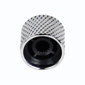 4개 돔 탑 기타 베이스 금속 손잡이 제어 크롬/블랙 선택