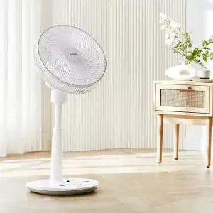 퀸센스 써큘레이터 풋터치 리모컨 선풍기 QSF-630FK