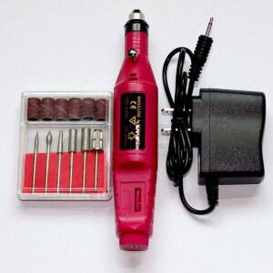 네일드릴 업소용 네일샵 발톱 네일아트 전동그라인더세트 제거기 스크럽 네일샌들 도구