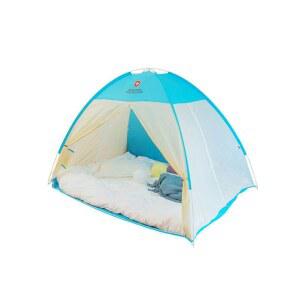 원터치 1인용 사각 암막 침대 보온 텐트