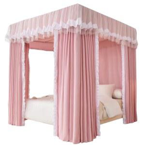 사각 난방텐트 방한텐트 암막 그린 싱글퀸 수면 침대 보온 텐트 연두