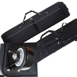 88건반 케이스 가방 강화 바퀴 30X 검정색 피아노 로랜드 디지털 전자 FP30