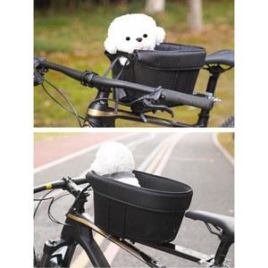 강아지 자전거바구니 이동가방 산책 앞가방 이동용 애견 반려견 개모차 라이딩