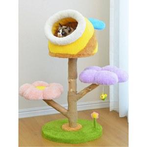 플라워 고양이 호텔 안전 넓은 frail 가능한 동물 키워보리 게이트 패널 flower