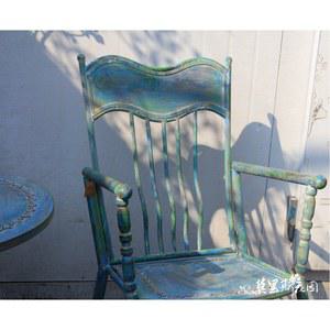 엔틱 클래식 빈티지 흔들의자 스윙 블랙 호텔 성인 1인용안락 야외용 엔틱흔들의자 앤티크