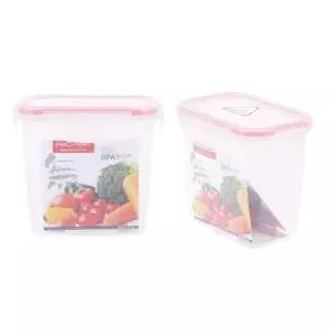 직사각 투명 주방 반찬 밀폐용기 800ml 냉동식품 보관용기