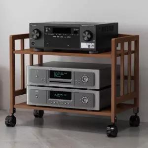 오디오랙 원목 인테리어 앰프다이 와이드 우퍼 음향