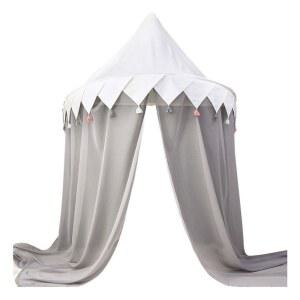 실내 벽걸이 모기장 공주방 캐노피 인테리어 작은 공 핑크