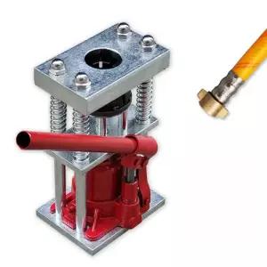 농업용 호스 유압기 유압프레스 프레스 농약호스압착기