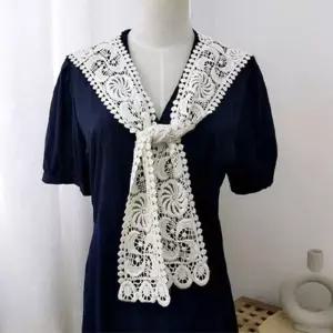 레이스 망토 데일리 펀칭 숄 여자 망토 Vle9+5sXT